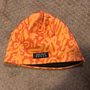 Skida orange beanie